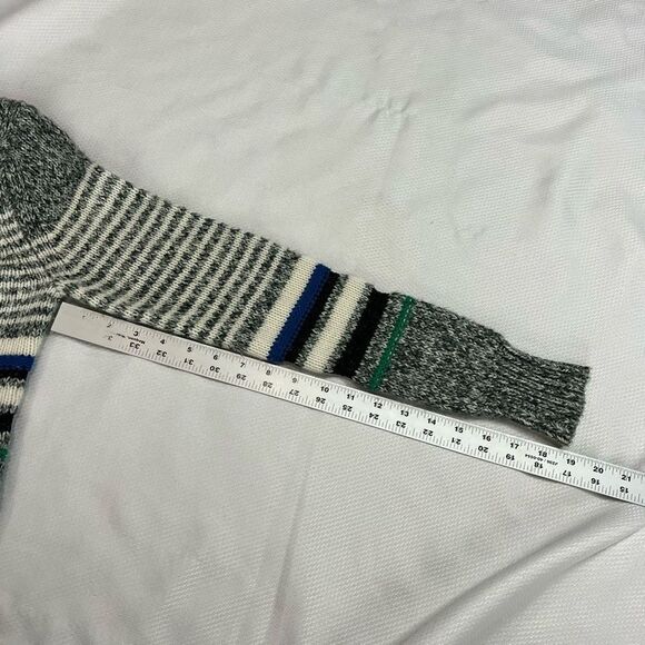 See by Chloe Striped Nightfall Green Sweater Designer Women’s Sz S - Picture 7 of 11